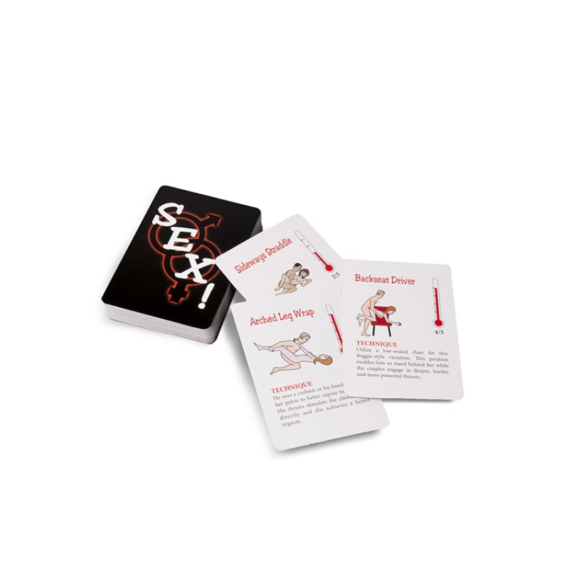 A YEAR OF SEX! SEXUAL POSITION CARDS