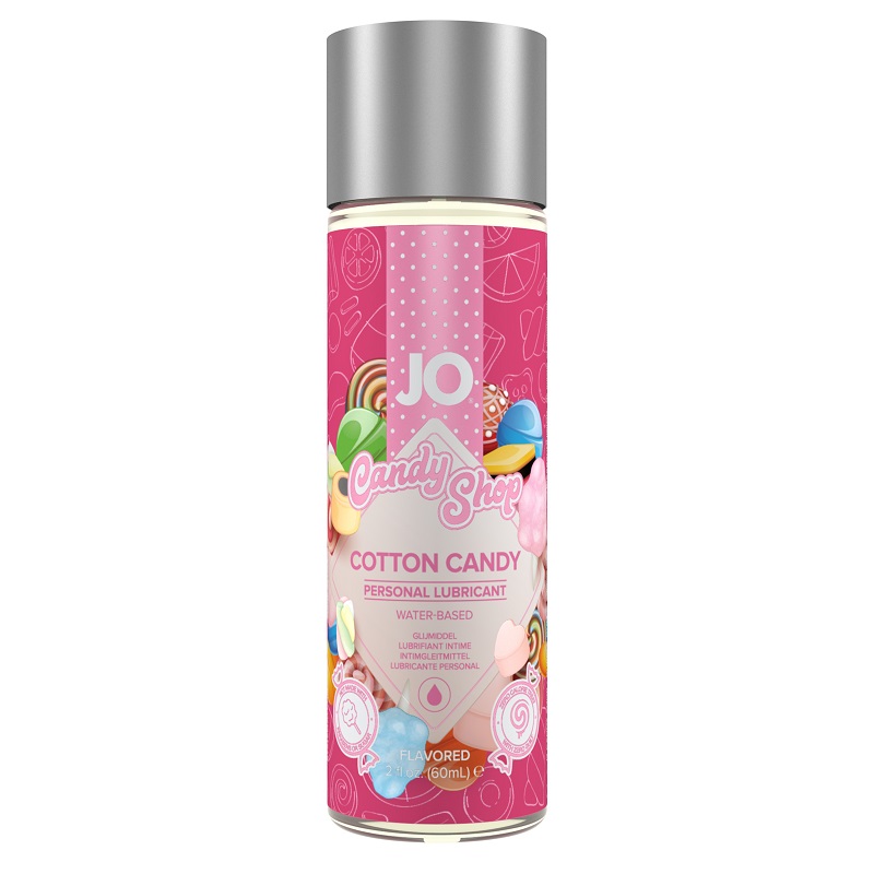 System JO H2O Cotton Candy Lubricant, 60 ml, Candy Shop