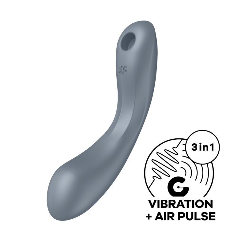 Curvy Trinity 1 vibrator za g-točku, usisni i lay on vibrator