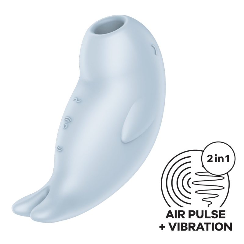 Satisfyer Seal You Soon vibrator i air pulse (usisni) stimulator za klitoris